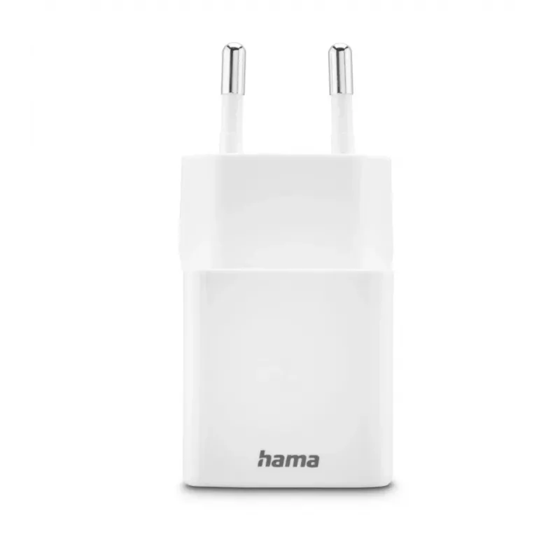 Hama 00201992 mobiles Ladegerät Smartphone Weiß AC Schnellladung Innen, Außen