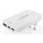 Hama 00201976 mobiles Ladegerät Laptop, Powerbank, Smartphone, Tablet Weiß AC Schnellladung Innenbereich