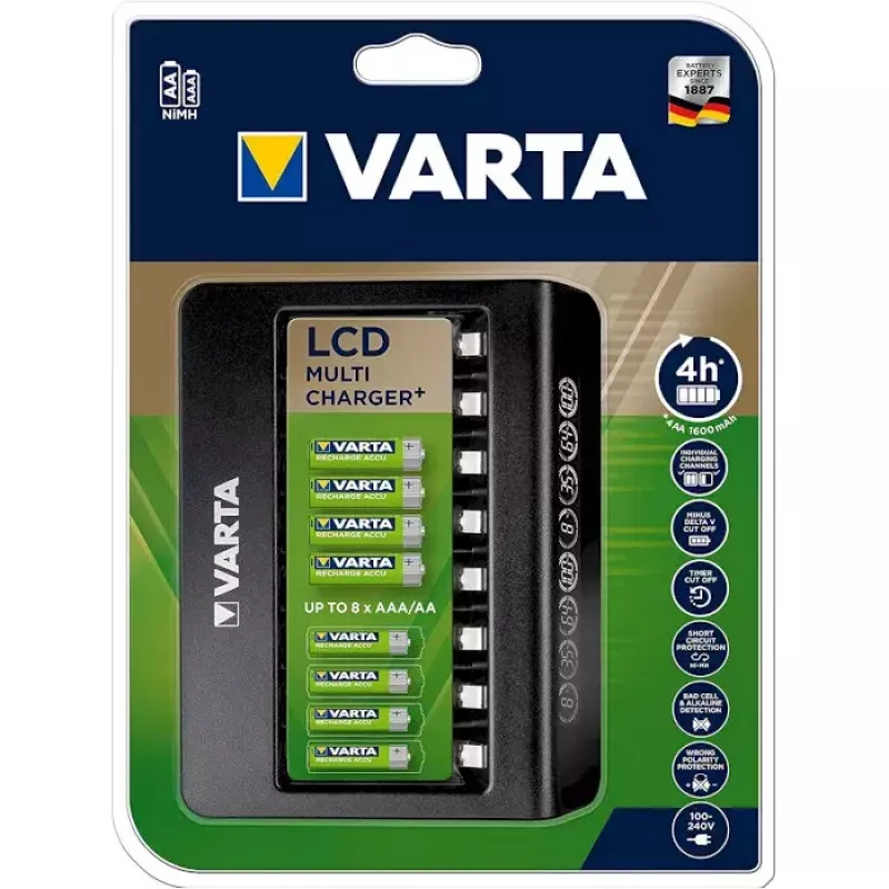 Batterieladegerät Varta LCD Multi Charger+