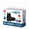 Ladegerät Innenbereich Ansmann HC218PD Universal Schwarz