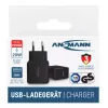 Ladegerät Innenbereich Ansmann HC218PD Universal Schwarz
