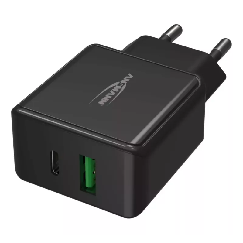 Ladegerät Innenbereich Ansmann HC218PD Universal Schwarz