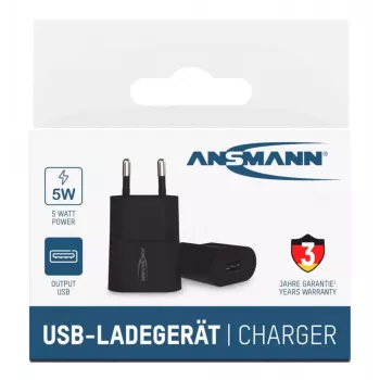 Ladegerät Ansmann HC105 Universal Schwarz AC Innenbereich