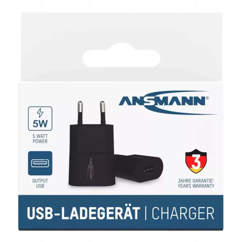 Ladegerät Ansmann HC105 Universal Schwarz AC Innenbereich