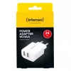 Indoor-Ladegerät Intenso POWER ADAPTER 2XUSB-A/7802412 Universal Weiß AC