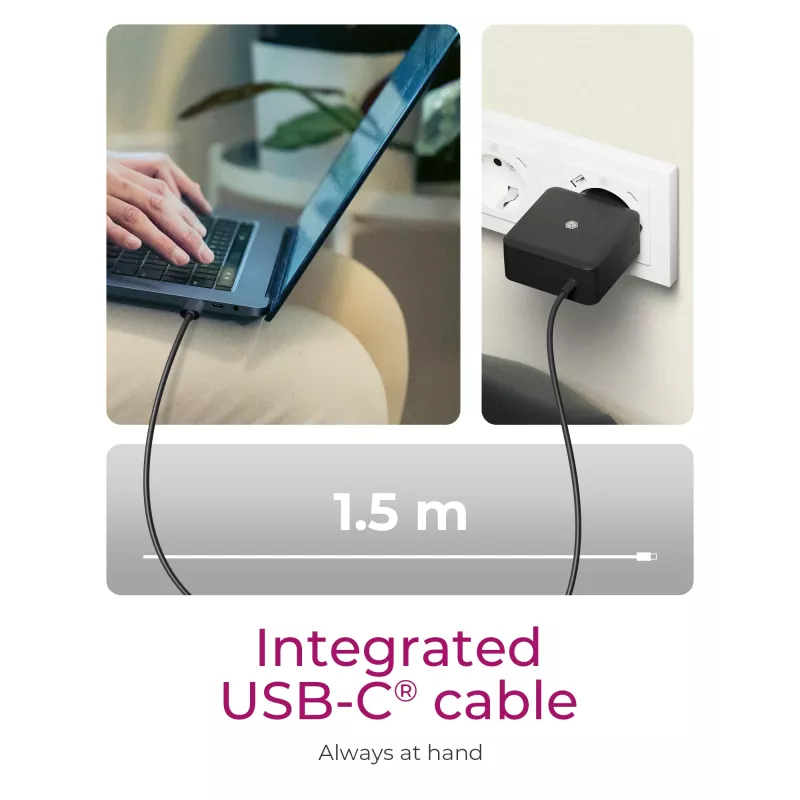 ICY BOX IB-PS111-PD Universal Schwarz AC Indoor