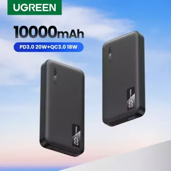 Ugreen 25742 Powerbank Lithium-Ion (Li-Ion) 10000 mAh Schwarz