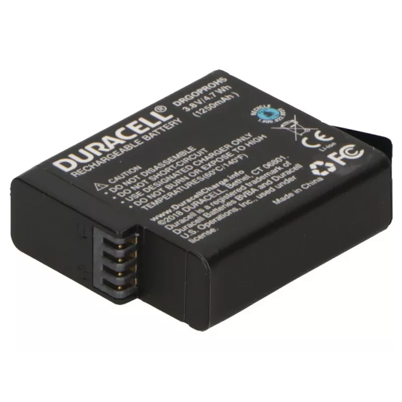 Duracell Action-Kamera-Akku – ersetzt GoPro Hero 5 Akku