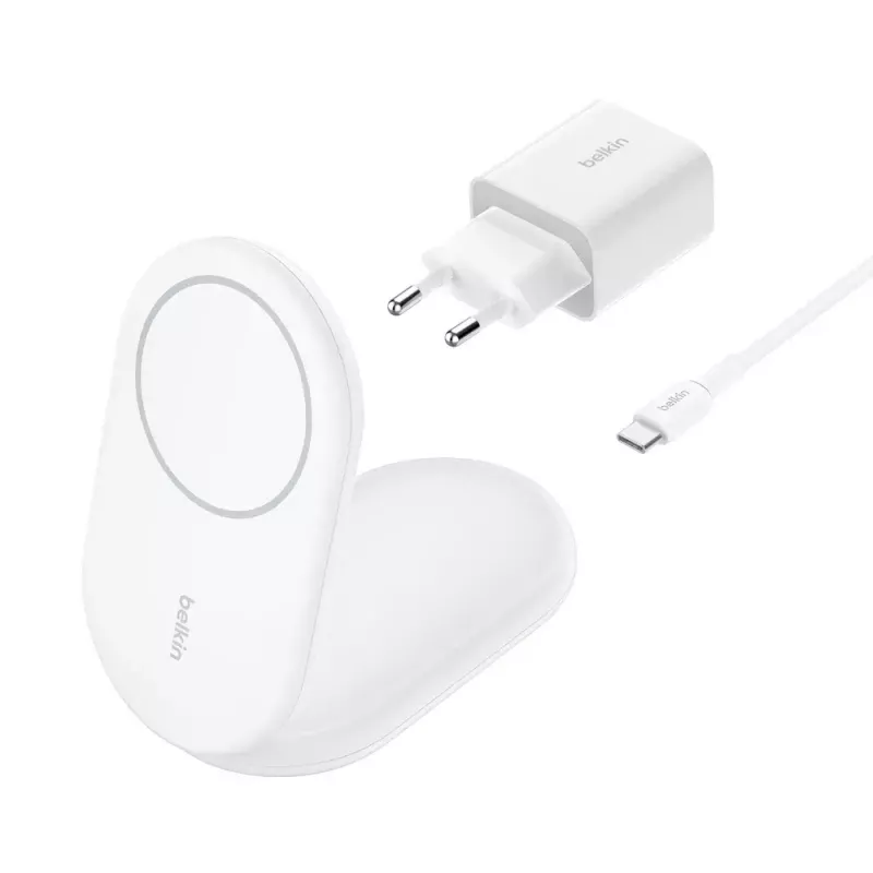 Kabelloses Ladegerät Belkin BoostCharge WIB007VFWH USB Schnellladen Indoor
