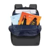 Freizeit-Rucksack Rivacase Tegel Schwarz Polyester Urban Style