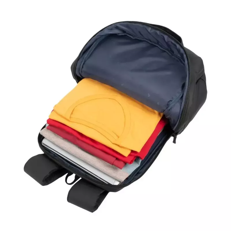 Freizeit-Rucksack Rivacase Tegel Schwarz Polyester Urban Style