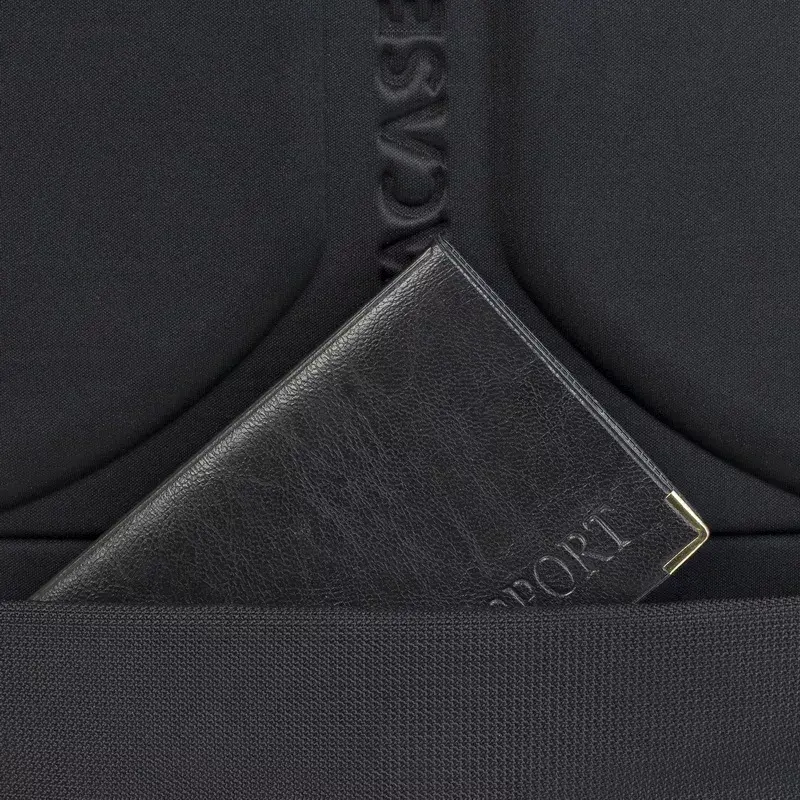 Rivacase 7860 Rucksacktasche für Laptops bis 43,9 cm (17,3 Zoll), Polyester, Schwarz/Blau