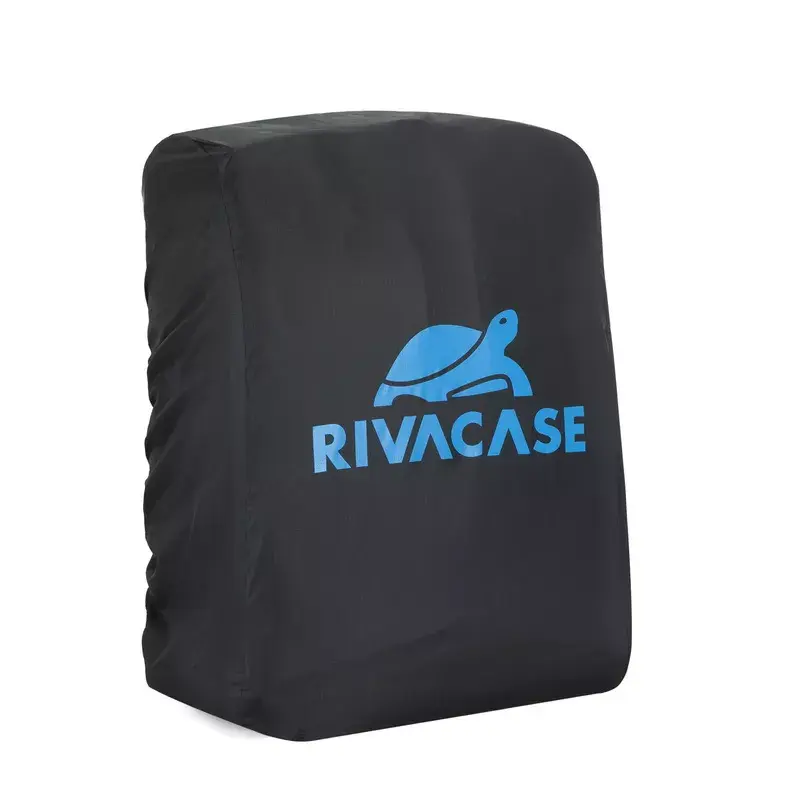 Rivacase 7860 Rucksacktasche für Laptops bis 43,9 cm (17,3 Zoll), Polyester, Schwarz/Blau