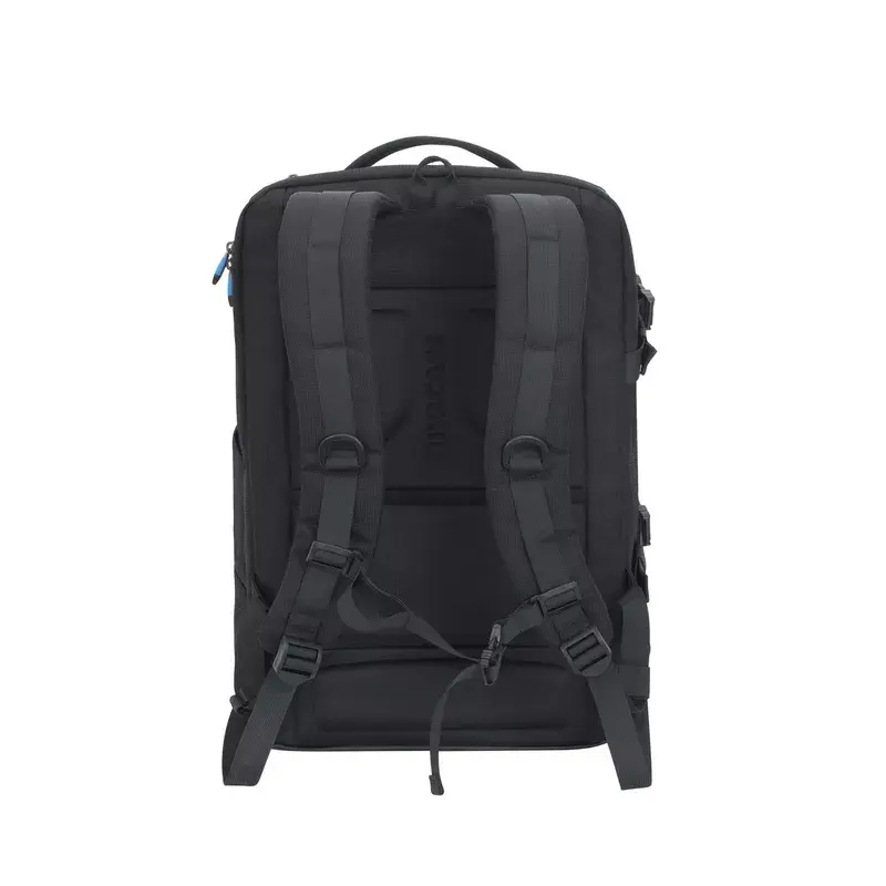 Rivacase 7860 Rucksacktasche für Laptops bis 43,9 cm (17,3 Zoll), Polyester, Schwarz/Blau