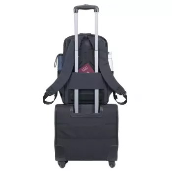Backpack Rivacase 8365 für 17,3 Zoll Laptops, Polyester, schwarz, 850 g