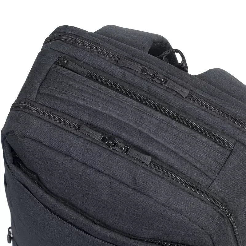Backpack Rivacase 8365 für 17,3 Zoll Laptops, Polyester, schwarz, 850 g