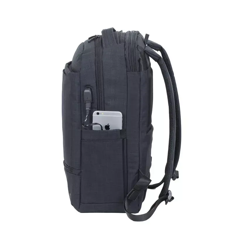 Backpack Rivacase 8365 für 17,3 Zoll Laptops, Polyester, schwarz, 850 g