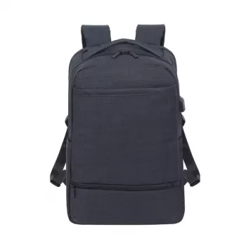 Backpack Rivacase 8365 für 17,3 Zoll Laptops, Polyester, schwarz, 850 g