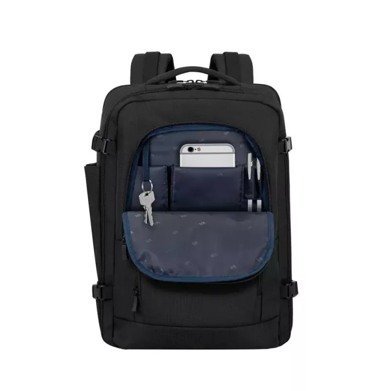 Rucksack Rivacase 8461 43,9 cm 17,3 Zoll Schwarz 2 Fronttaschen
