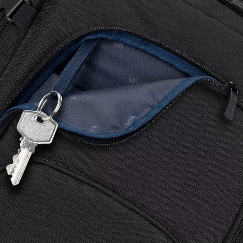 Rucksack Rivacase 8461 43,9 cm 17,3 Zoll Schwarz 2 Fronttaschen