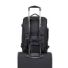 Rucksack Rivacase 8461 43,9 cm 17,3 Zoll Schwarz 2 Fronttaschen