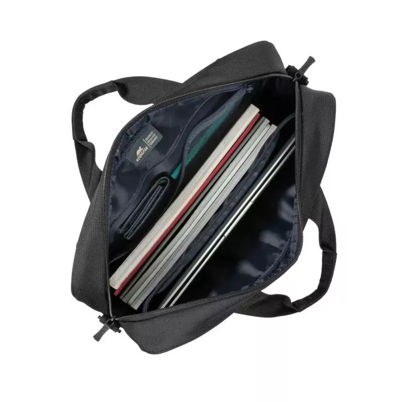 Toploader-Tasche Rivacase 8422 35,6 cm (14 Zoll) Schwarz