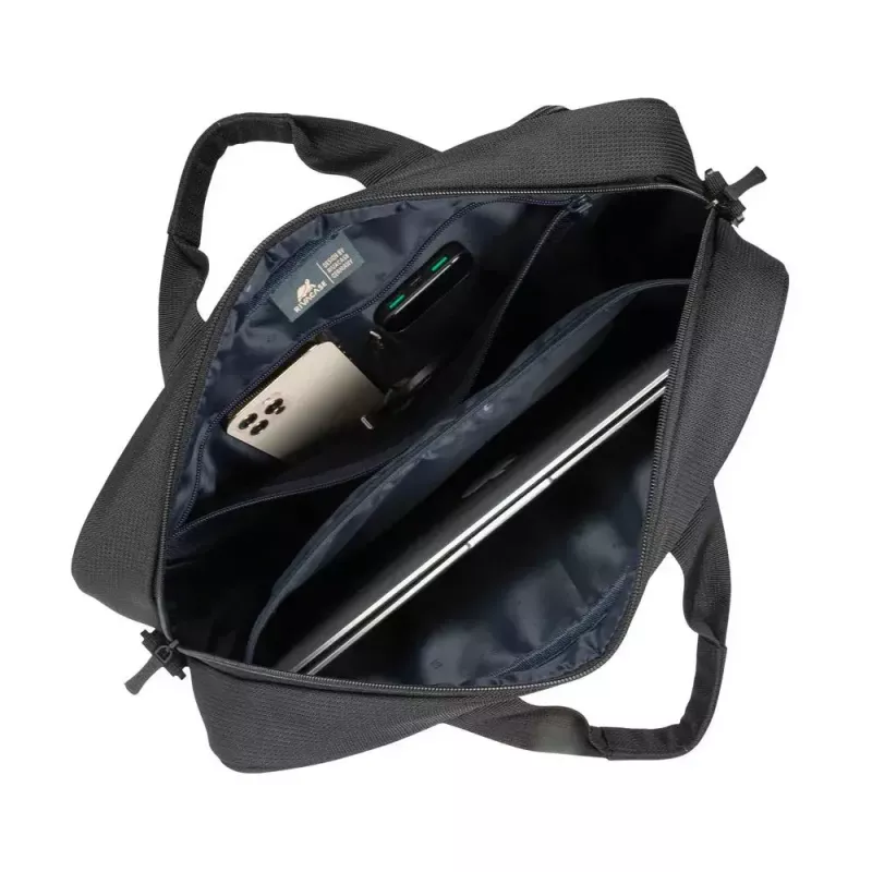 Toploader-Tasche Rivacase 8422 35,6 cm (14 Zoll) Schwarz