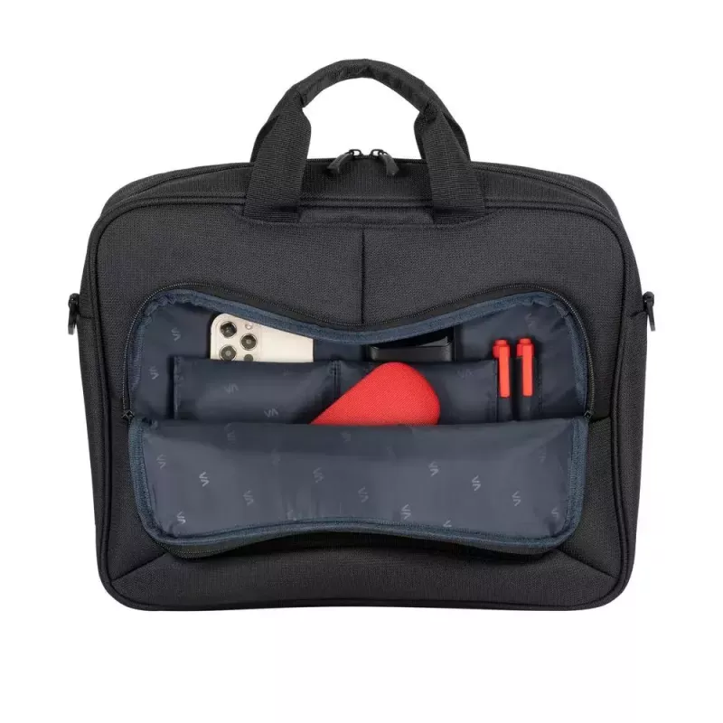 Toploader-Tasche Rivacase 8422 35,6 cm (14 Zoll) Schwarz