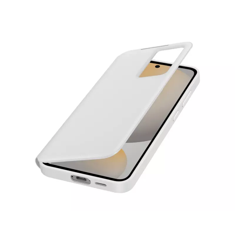 Wallet-Hülle Samsung Galaxy S24 FE 6,7 Zoll Weiß 1 Kartenfach