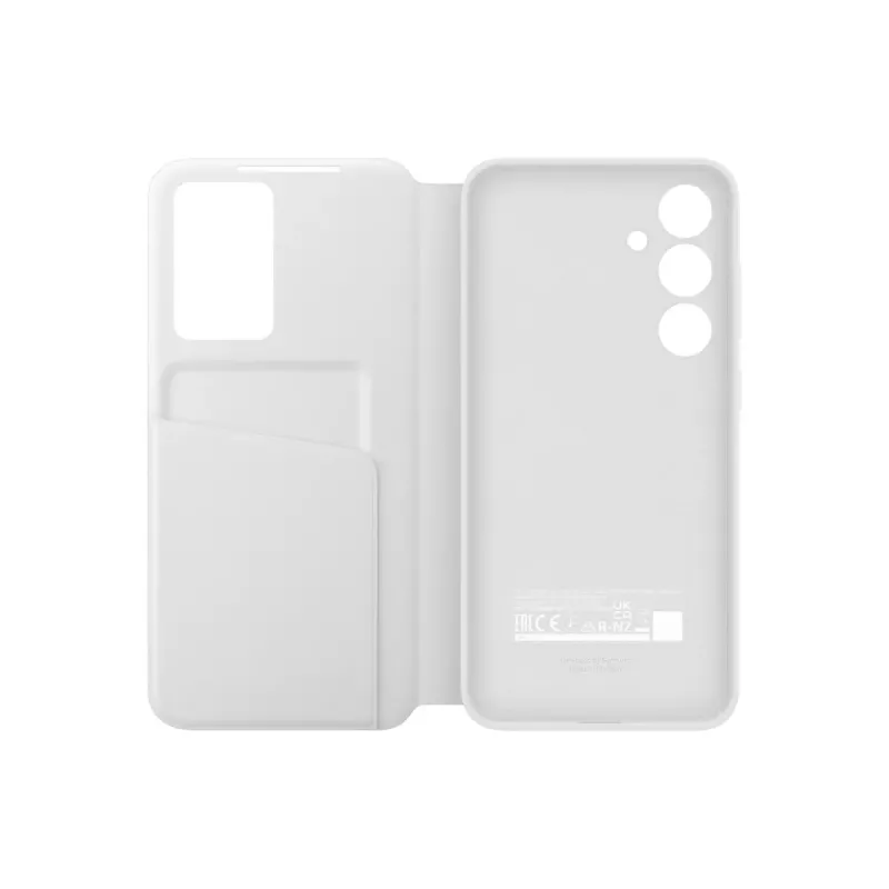 Wallet-Hülle Samsung Galaxy S24 FE 6,7 Zoll Weiß 1 Kartenfach