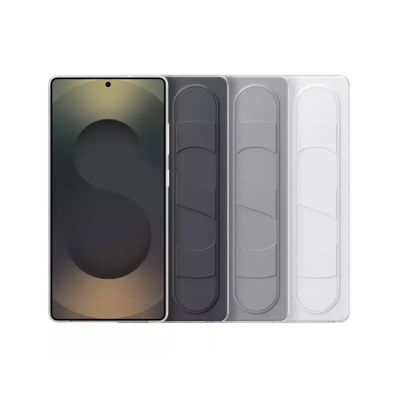 Cover Samsung Galaxy S25 Ultra Monochromatic White with Stand