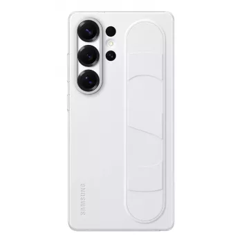 Cover Samsung Galaxy S25 Ultra Monochromatic White with Stand