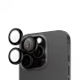 PanzerGlass ® Hoops® Kamera-Linsenschutz Schwarz iPhone 16 Pro | 16 Pro Max