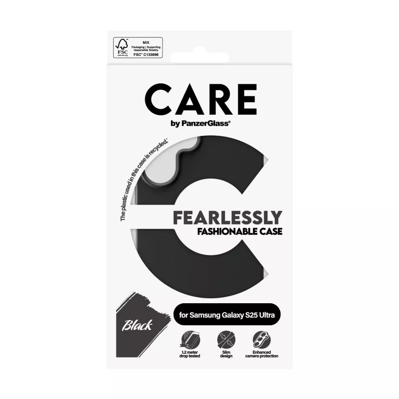 PanzerGlass CARE™ by ® Case Schwarz Samsung Galaxy S25 Ultra