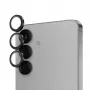 PanzerGlass ® Hoops® Kamera-Linsenschutz Schwarz Samsung Galaxy S25