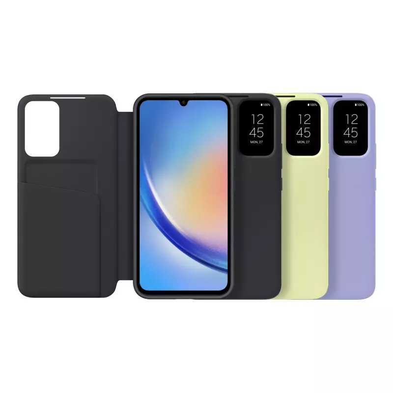 Samsung EF-ZA346 Handyhülle 16,8 cm (6,6 Zoll) Wallet-Hülle Schwarz