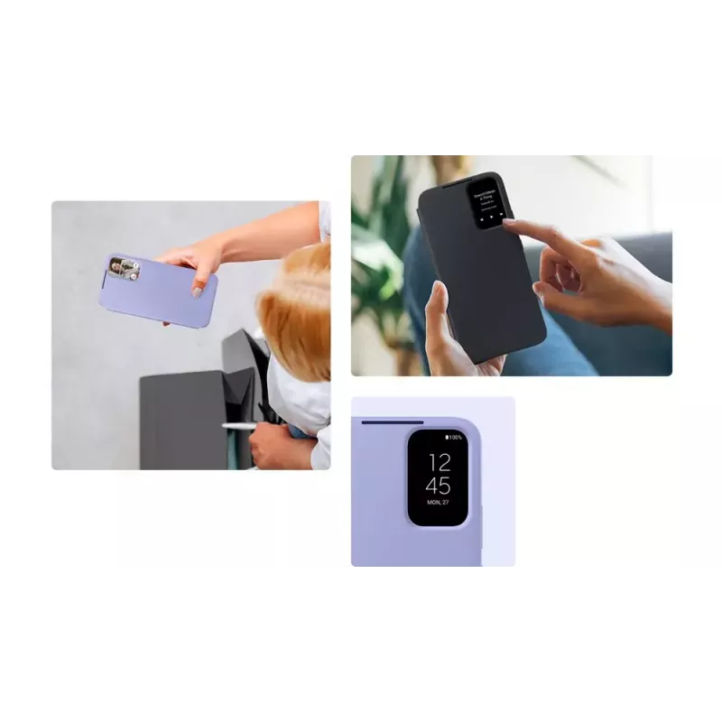 Samsung EF-ZA346 Handyhülle 16,8 cm (6,6 Zoll) Wallet-Hülle Schwarz