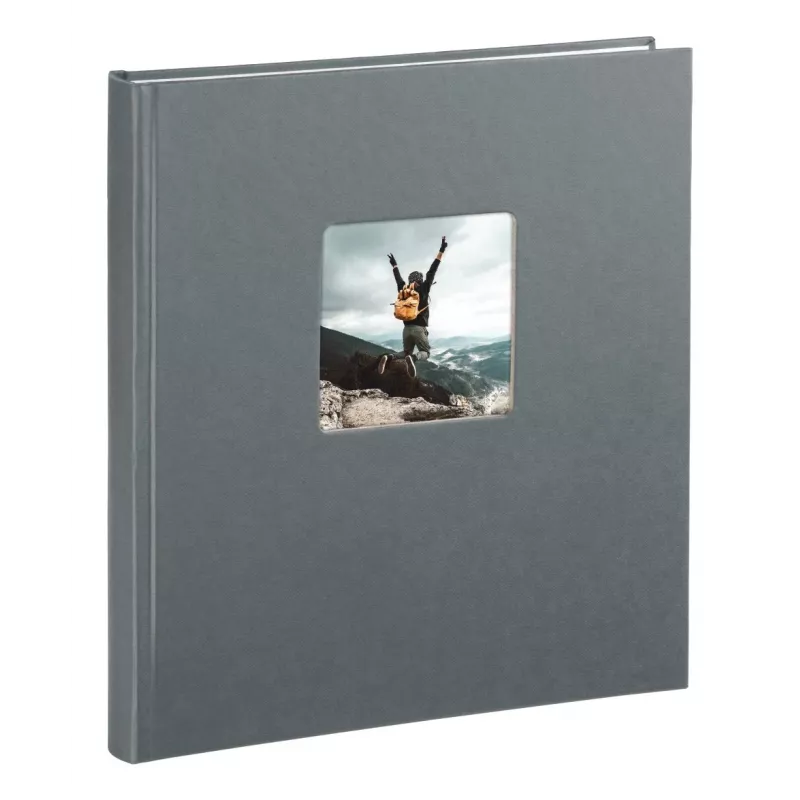 Hama Fine Art Fotoalbum Grau 50 Blatt 10 x 15 cm