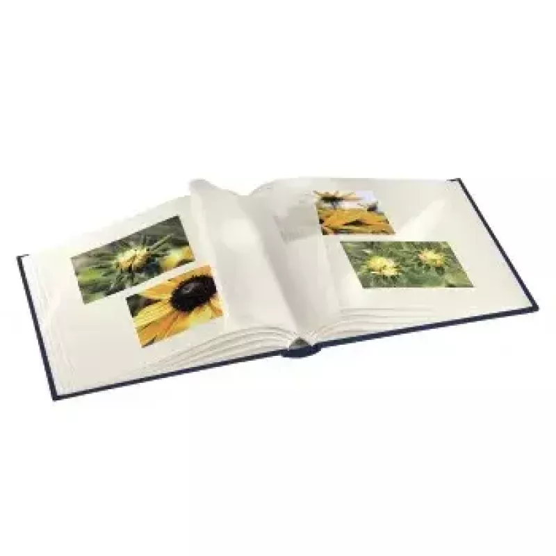 Hama Fine Art Fotoalbum Blau 50 Blätter 10 x 15 cm