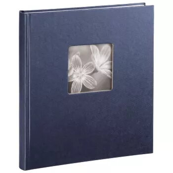 Hama Fine Art Fotoalbum Blau 50 Blätter 10 x 15 cm