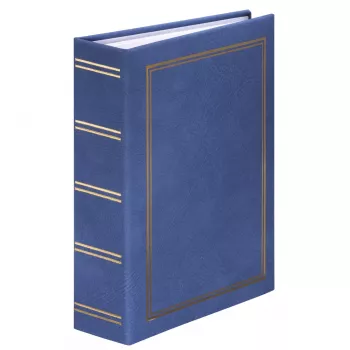 Hama London Fotoalbum Blau 100 Blatt 9 x 13 Festeinband