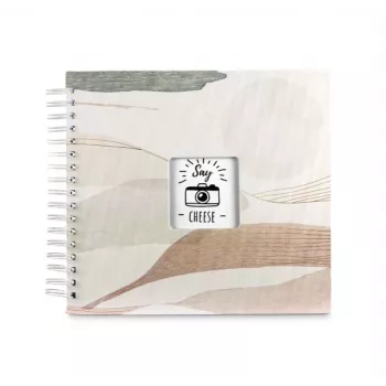 Hama Watercolor Fotoalbum Braun 50 Blatt Spiralbindung
