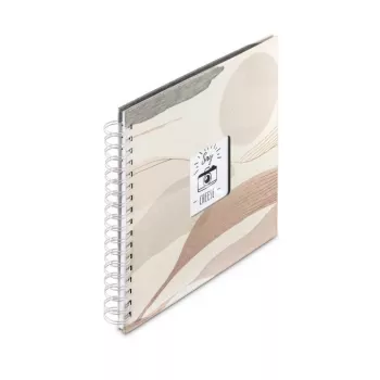 Hama Watercolor Fotoalbum Braun 50 Blatt Spiralbindung