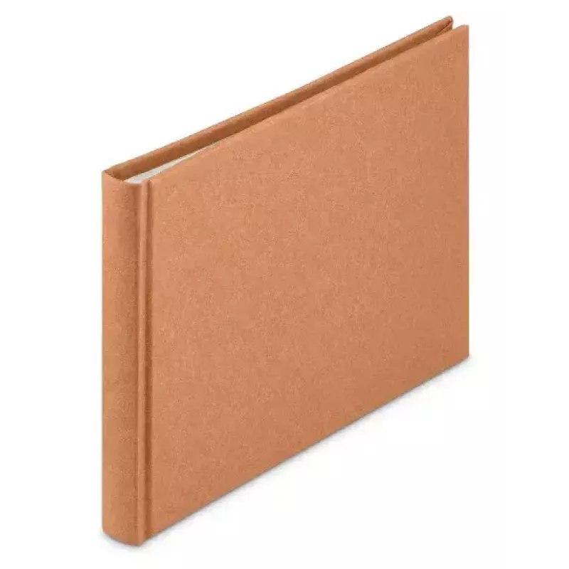 Hama Wrinkled Fotoalbum Braun 36 Blätter 10 x 15 Buchbindung