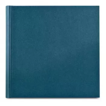 Hama Fotoalbum Wrinkled Blau 200 Blätter 10 x 15 Buchbindung