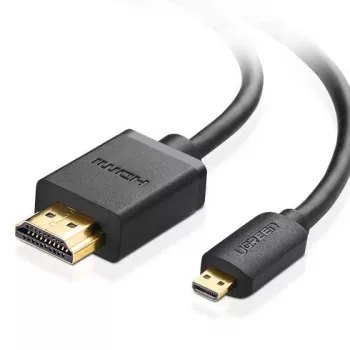 Ugreen 30104 HDMI-Kabel 3 m HDMI Typ D (Micro) HDMI Typ A (Standard) Schwarz