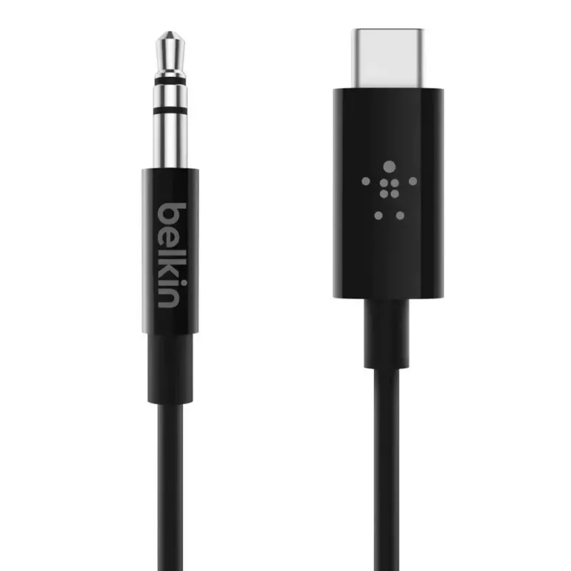 Audiokabel Belkin RockStar 3,5 mm mit USB-C-Stecker