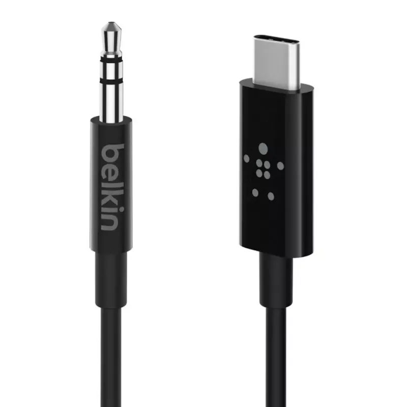 Audiokabel Belkin RockStar 3,5 mm mit USB-C-Stecker