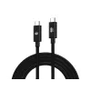 Conceptronic ETTA04B12 USB 4.0 Gen 3 C-C PD 3.1 240W Kabel 1,2 m, 48 V 5 A, 40 Gbit/s, E-Mark