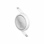 USB-Kabel Baseus Free2Pull 1m USB C Weiß